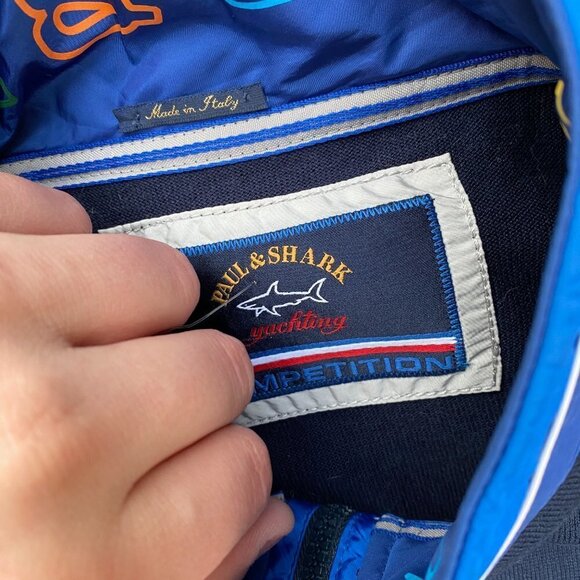 Paul & Shark Yaughting Navy Blue Competition Jacket XL - Picture 8 of 12